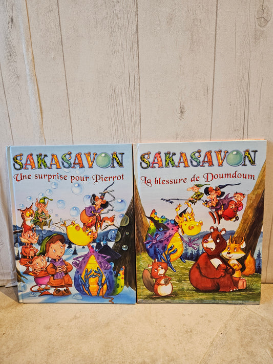 Deux livres Sakasavon