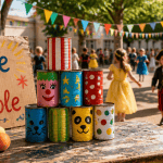 60 idées de jeux pour kermesse stand chamboule-tout enfants