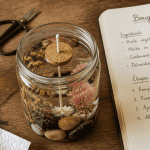 comment faire une bougie sans cire bocal décoré