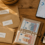 enveloppe budgétaire sur table avec euros