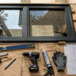 installation baie vitree outils et plan technique
