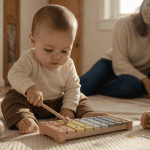 jeux musical pour bebe avec xylophone et maraca