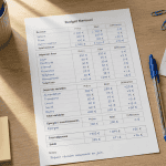 pdf feuille de budget mensuel vierge a imprimer sur bureau