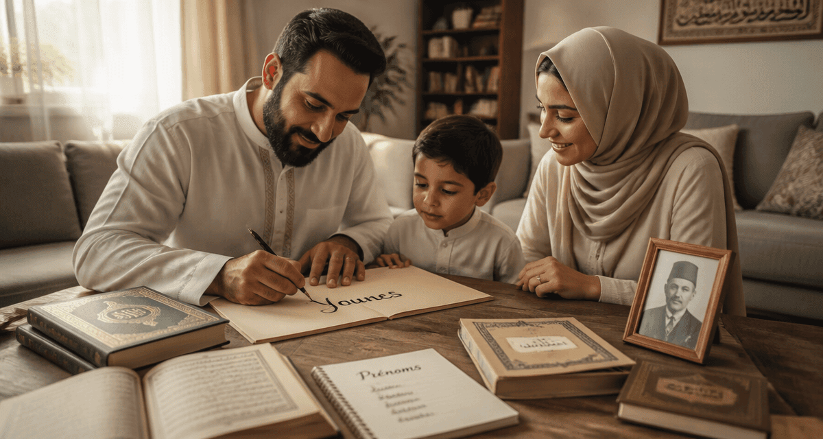 famille choisit prenom islamique garcon