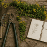quand tailler le millepertuis outils de jardinage et tiges coupées