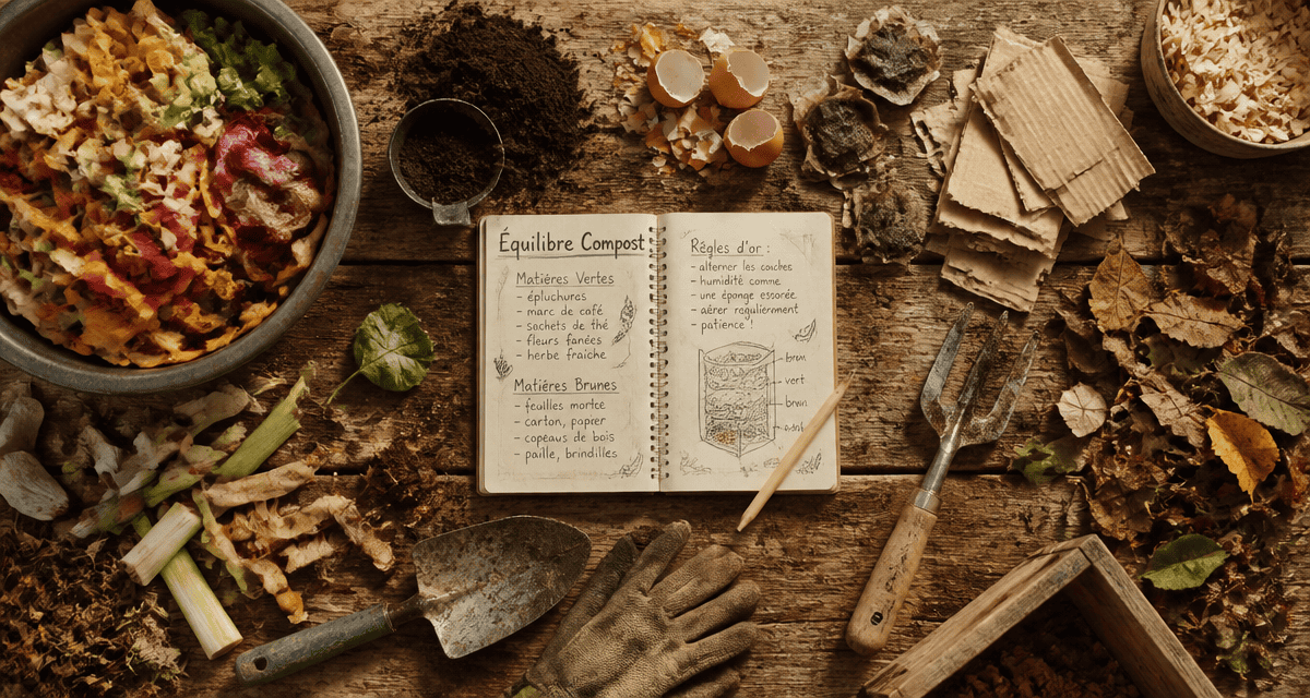 que peut on mettre dans un composteur déchets cuisine jardin