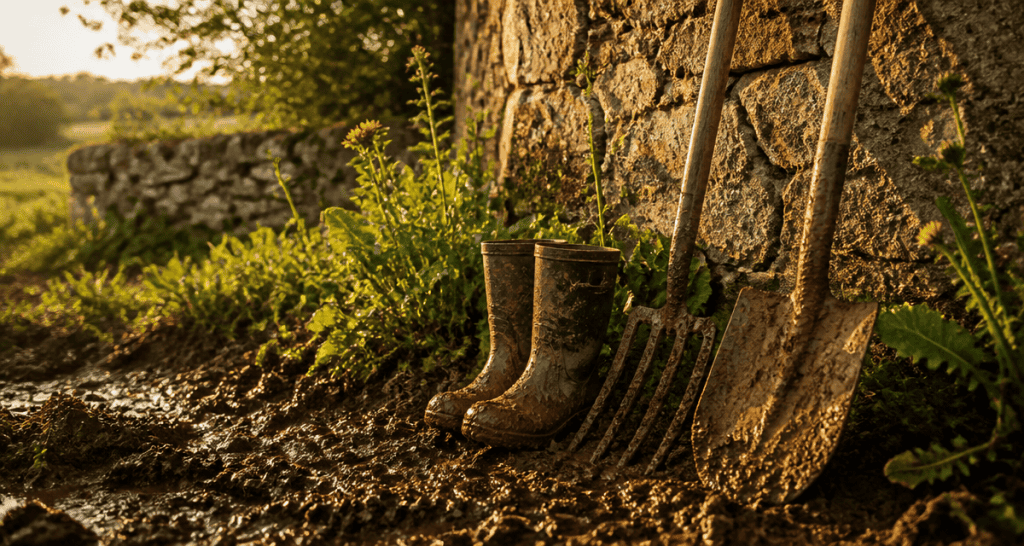 sol argileux avantages inconvénients bottes outils mur fissuré