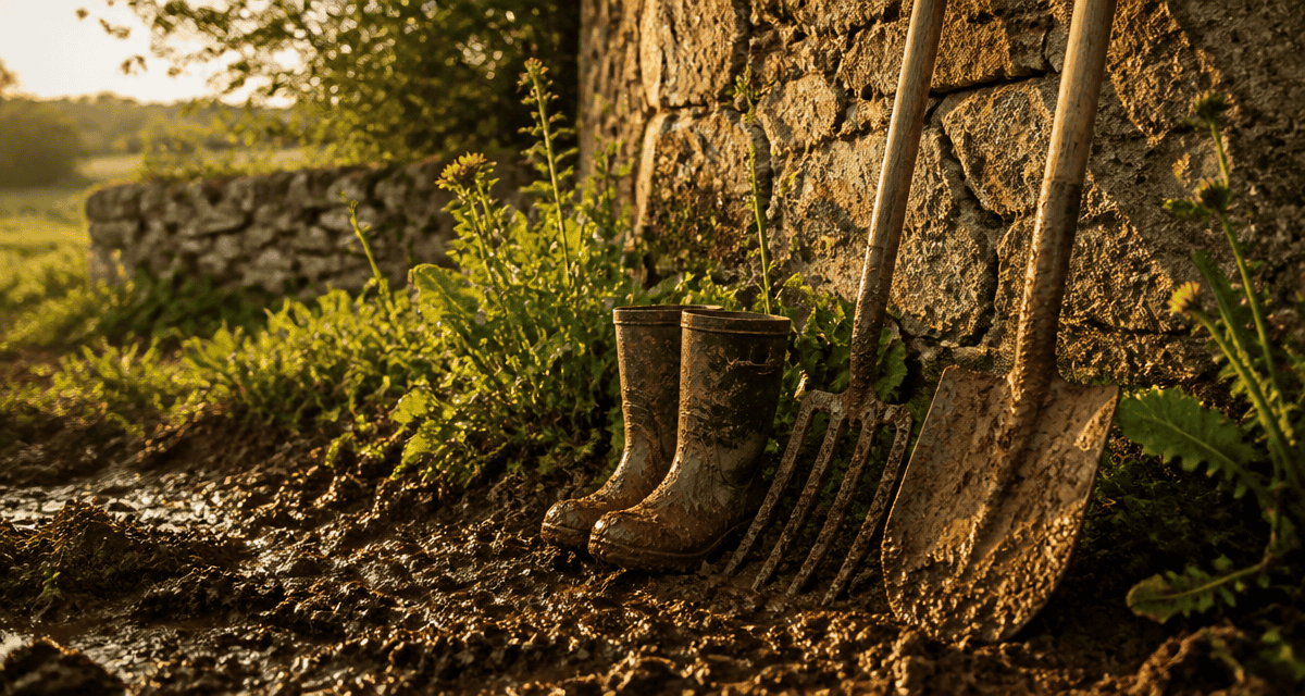 sol argileux avantages inconvénients bottes outils mur fissuré