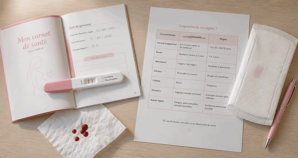 témoignage de femme enceinte ayant eu leur règles vue bureau médical