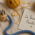 Tricotin comment faire, outil bois, laine, tuto facile