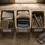 Vider mon grenier cartons tri objets