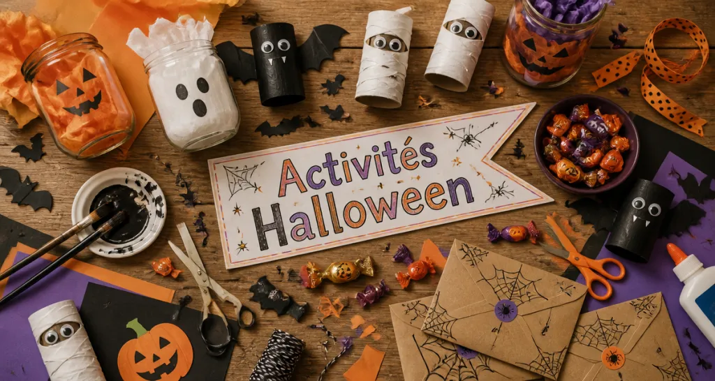 activité halloween table ateliers créatifs