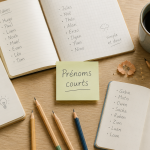 prenom garcon 4 lettres carnets listes
