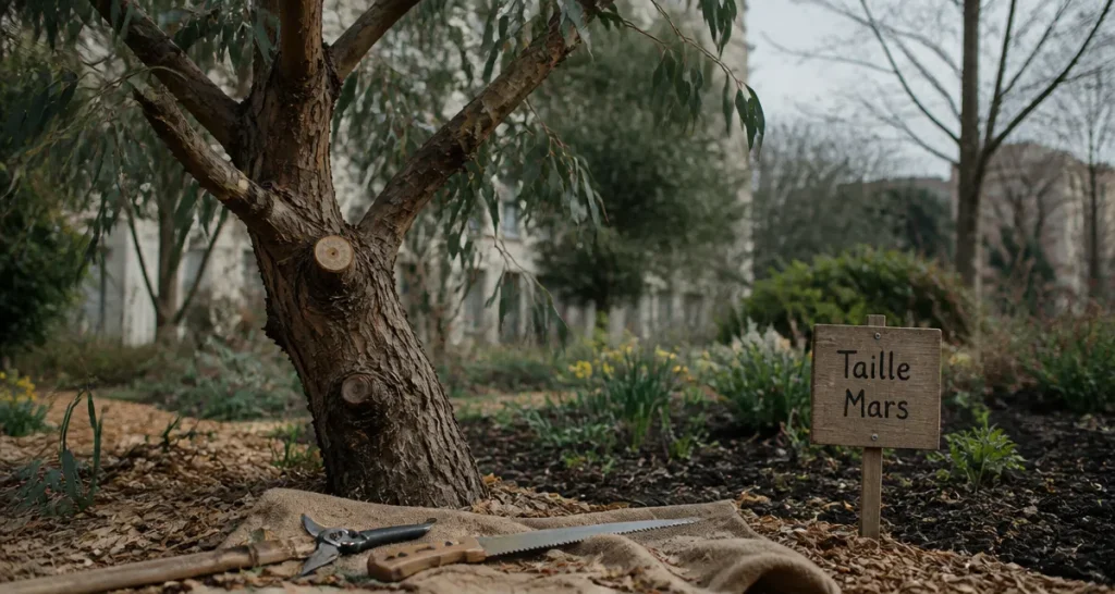 Quand tailler un eucalyptus : taille de mars sur eucalyptus urbain
