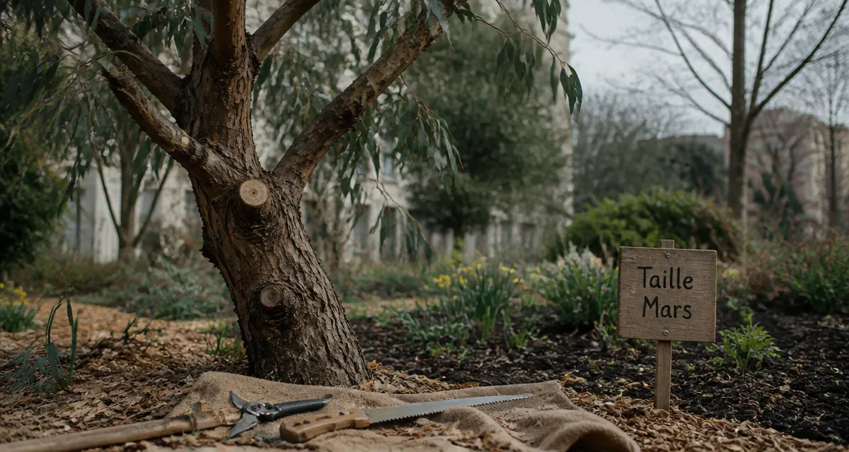 Quand tailler un eucalyptus : taille de mars sur eucalyptus urbain
