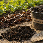 Améliorer la terre de son jardin : compost mûr et paillage au potager