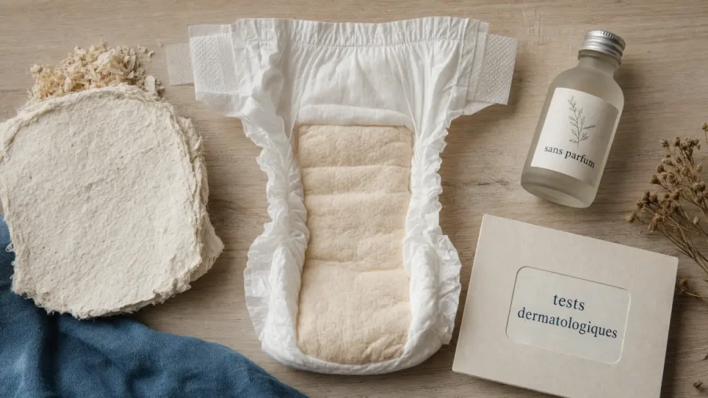 Couche naturelle : composition, sécurité et protection anti-fuites à vérifier avant d’acheter