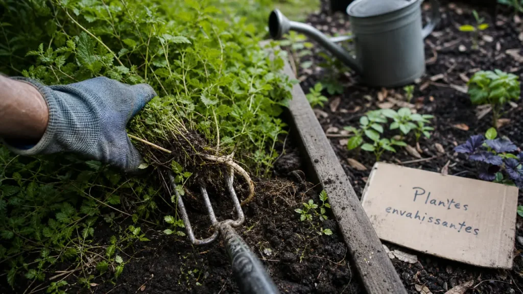 Rhizomes, stolons, semis : reconnaître et maîtriser les plantes envahissantes au jardin