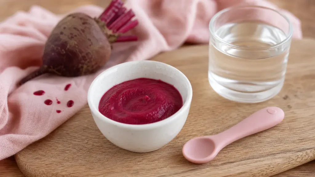 Betterave pour bébé : âge, cuisson, texture lisse et conservation jusqu’à 48 h