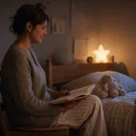 Sommeil enfant 2 ans : rituel du coucher avec veilleuse
