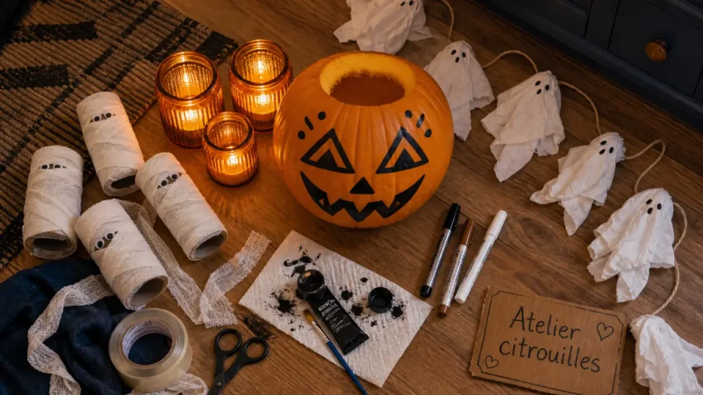 7 activités d&rsquo;Halloween pour enfants : bricolages, jeux et aventures sensorielles