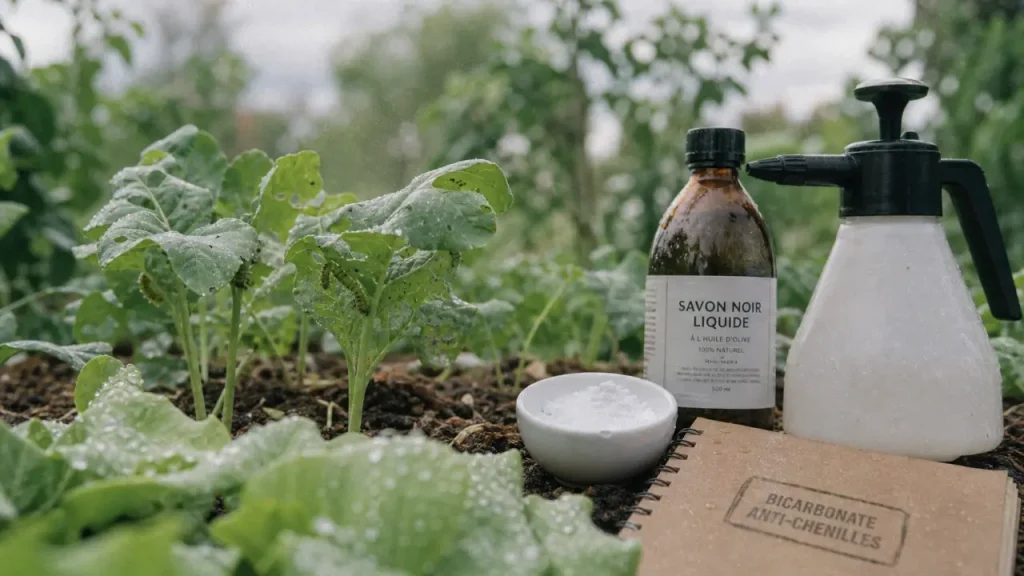 Bicarbonate de soude contre les chenilles : efficacité réelle, limites et alternatives au jardin