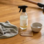 Nettoyer les parquets : serpillière microfibre et produit neutre pour parquet huilé
