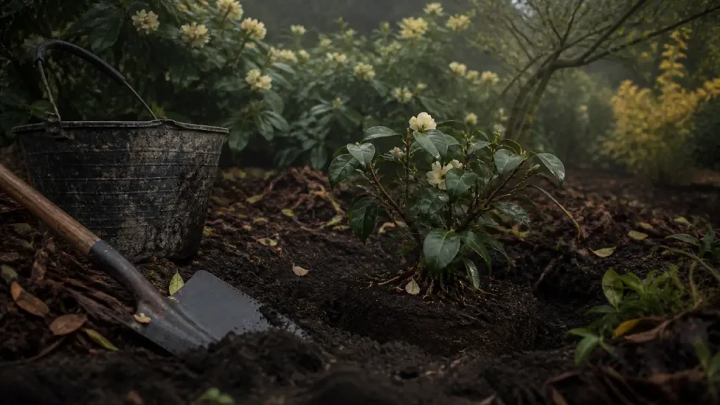 Automne ou printemps : quand planter un camélia pour réussir sa reprise ?