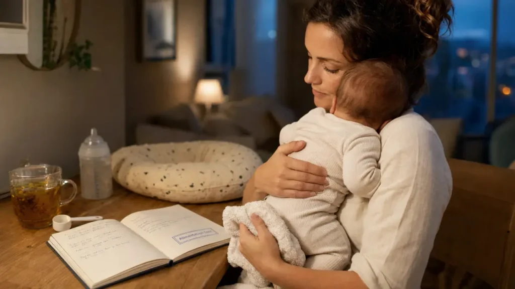 RGO du bébé allaité : quels aliments limiter, quand évincer, et quand consulter ?