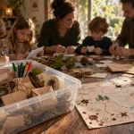 Activité anniversaire enfant : chasse au trésor courte avec accessoires}}