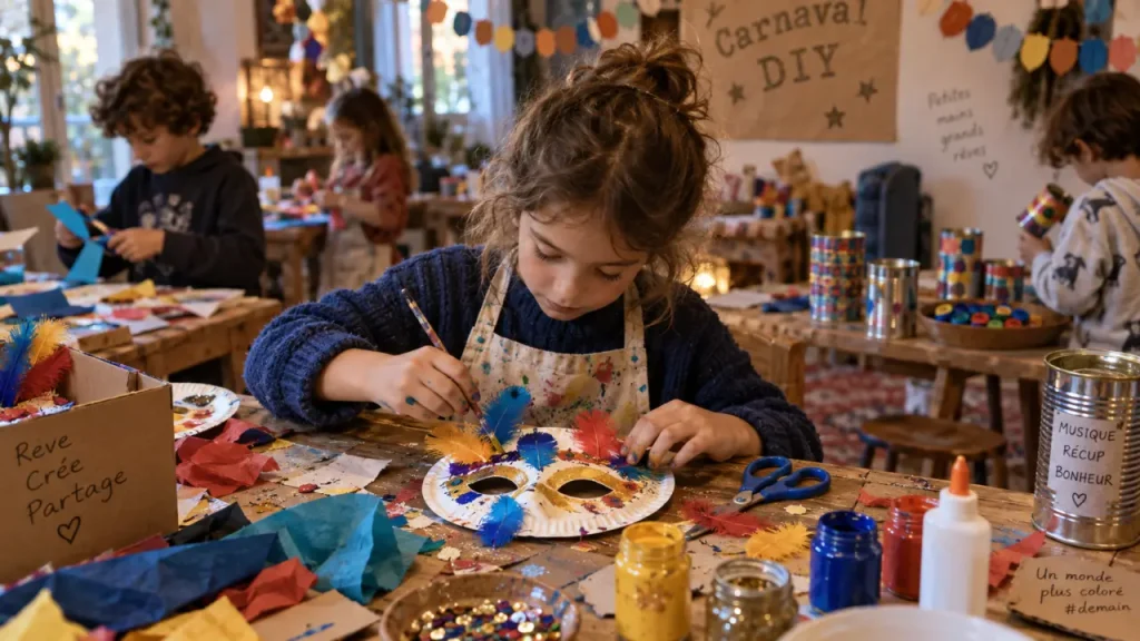Activité manuelle sur le carnaval : 15 idées créatives et traditions pour les enfants