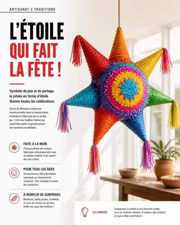 Activité manuelle sur le carnaval : réalisation d'une pinata artisanale