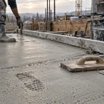 Lisser le beton sur dalle fraîche, truelle et règle, défauts évités