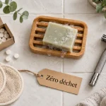Salle de bain zéro déchet : accessoires solides (savon, dentifrice, rasoir)