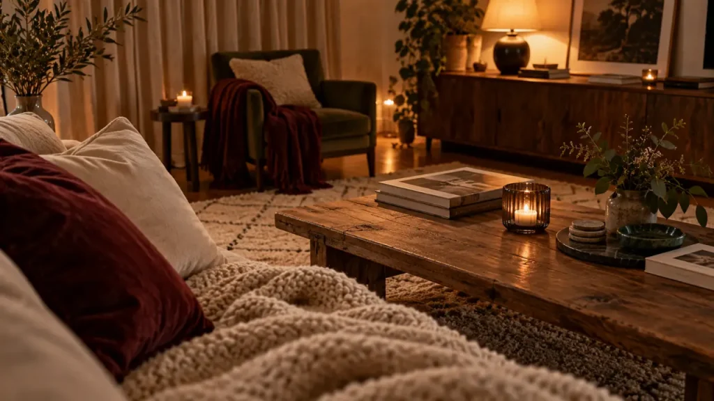 Décoration hiver maison : un intérieur chaleureux sans prolonger Noël
